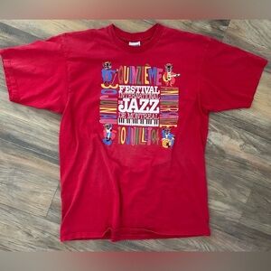 Vintage 1994 Montreal International Jazz Festival Graphic Tee XL
